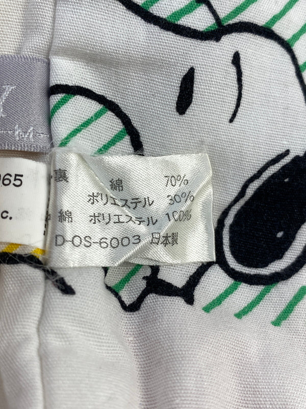 【現状渡し品】【メンズ】 USED ユーズド SNOOPY REVERSIBLE SWEAT スヌーピー リバーシブル スウェット メンズ トップス トレーナー 長袖 146-260904-em-45-min サイズ：M カラー：ホワイト 万代Net店