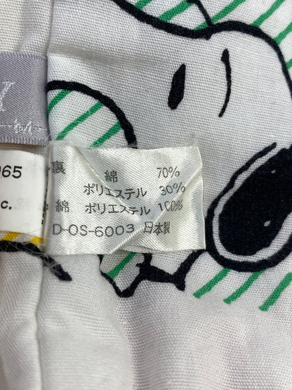 【現状渡し品】【メンズ】 USED ユーズド SNOOPY REVERSIBLE SWEAT スヌーピー リバーシブル スウェット メンズ トップス トレーナー 長袖 146-260904-em-45-min サイズ：M カラー：ホワイト 万代Net店