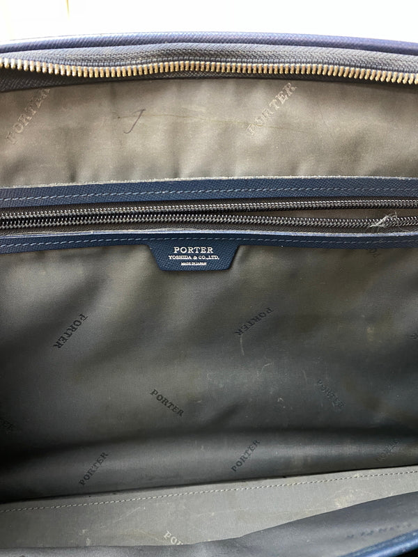 【現状渡し品】【メンズ】 PORTER ポーター AVENUE アベニュー ブリーフケース カバン 188-260909-yn-22-min カラー：ネイビー 万代Net店