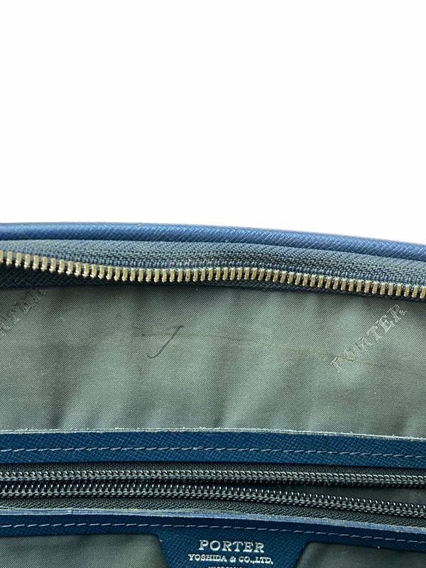【現状渡し品】【メンズ】 PORTER ポーター AVENUE アベニュー ブリーフケース カバン 188-260909-yn-22-min カラー：ネイビー 万代Net店