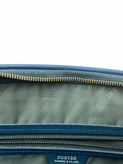 【現状渡し品】【メンズ】 PORTER ポーター AVENUE アベニュー ブリーフケース カバン 188-260909-yn-22-min カラー：ネイビー 万代Net店