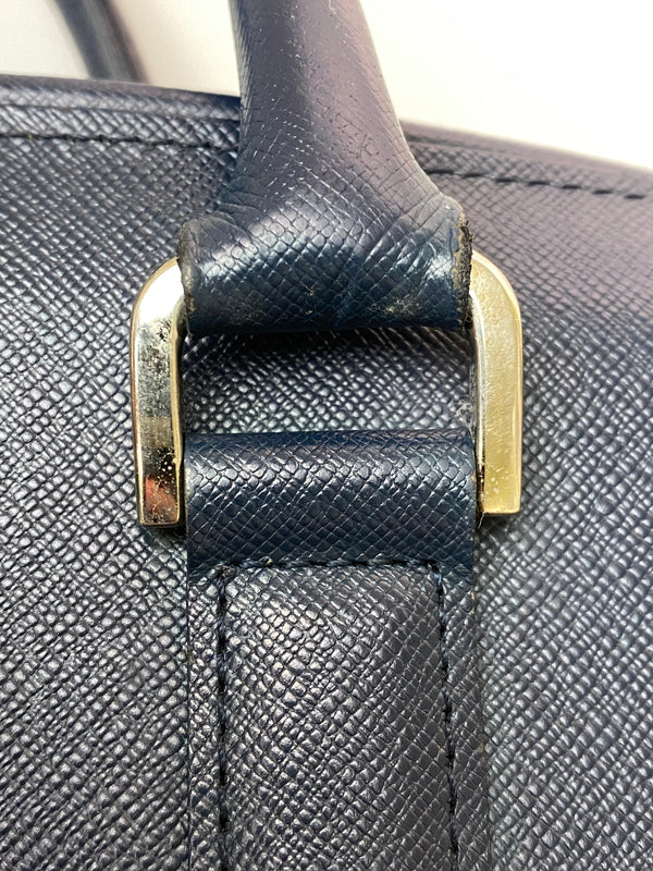 【現状渡し品】【メンズ】 PORTER ポーター AVENUE アベニュー ブリーフケース カバン 188-260909-yn-22-min カラー：ネイビー 万代Net店