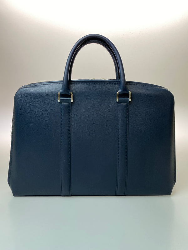 【現状渡し品】【メンズ】 PORTER ポーター AVENUE アベニュー ブリーフケース カバン 188-260909-yn-22-min カラー：ネイビー 万代Net店