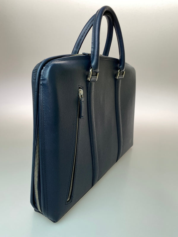 【現状渡し品】【メンズ】 PORTER ポーター AVENUE アベニュー ブリーフケース カバン 188-260909-yn-22-min カラー：ネイビー 万代Net店