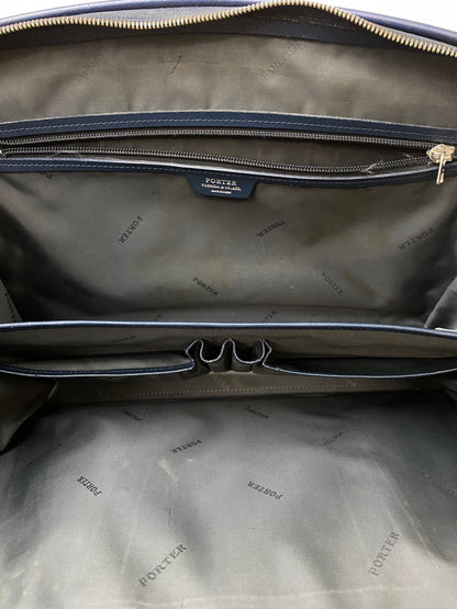 【現状渡し品】【メンズ】 PORTER ポーター AVENUE アベニュー ブリーフケース カバン 188-260909-yn-22-min カラー：ネイビー 万代Net店