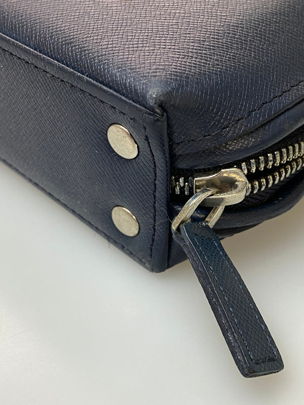 【現状渡し品】【メンズ】 PORTER ポーター AVENUE アベニュー ブリーフケース カバン 188-260909-yn-22-min カラー：ネイビー 万代Net店