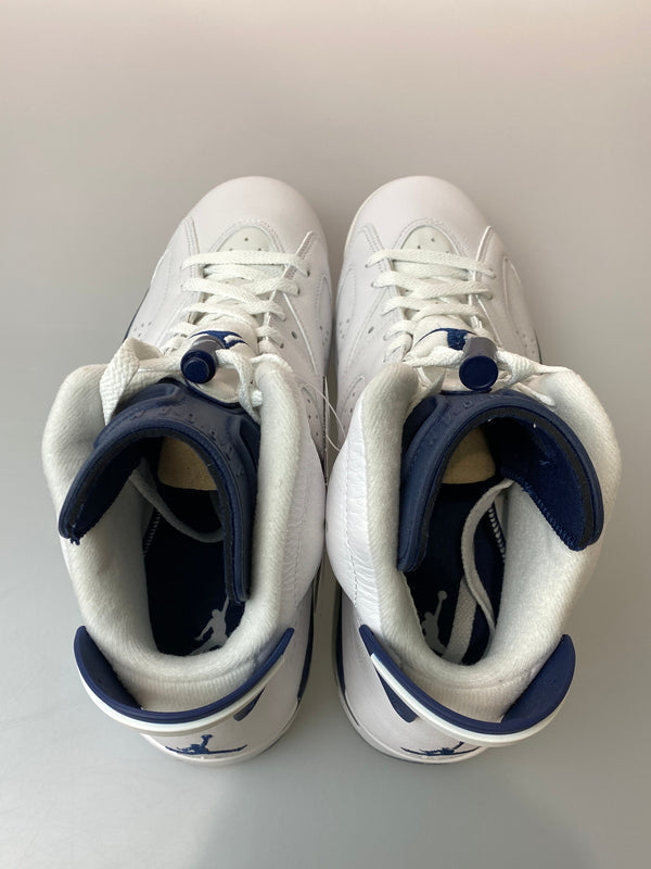 【中古美品】【メンズ】 NIKE ナイキ AIR JORDAN 6 RETRO CT8529-141 エア ジョーダン 6 レトロ スニーカー 靴 160-260909-yn-08-min サイズ：28.0cm US10 カラー：WHITE/MIDNIGHT NAVY 万代Net店