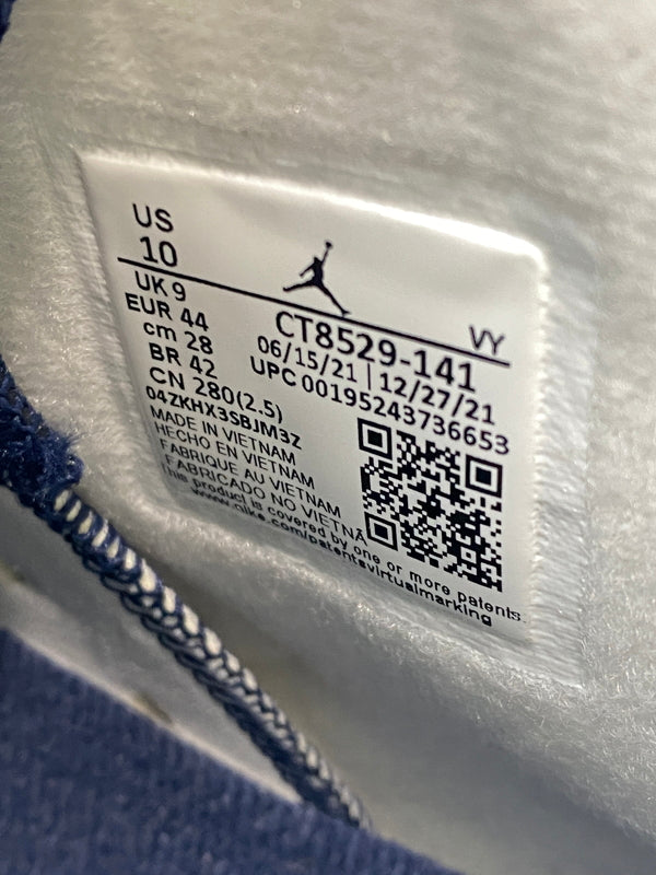 【中古美品】【メンズ】 NIKE ナイキ AIR JORDAN 6 RETRO CT8529-141 エア ジョーダン 6 レトロ スニーカー 靴 160-260909-yn-08-min サイズ：28.0cm US10 カラー：WHITE/MIDNIGHT NAVY 万代Net店