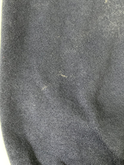 【中古品】【メンズ】 TRAU&LOEVNER トラウ アンド レヴナー カレッジ キャラクタースウェットシャツ メンズ トップス 146-260908-KS-10-min サイズ：2XL カラー：ネイビー 万代Net店