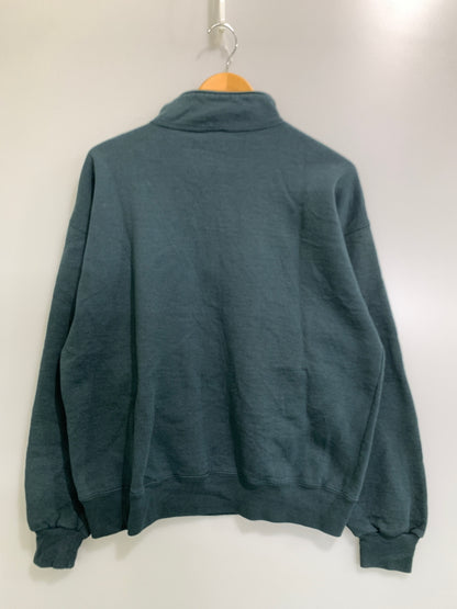【中古品】【メンズ】 RUSSEL ラッセル ハーフジップスウェット メンズ トップス 146-260908-KS-14-min サイズ：L カラー：グリーン 万代Net店