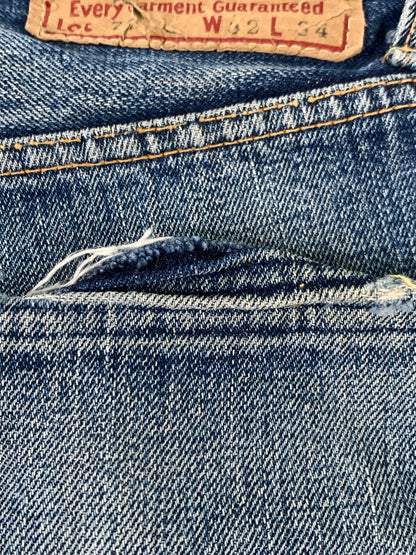 【中古品】【メンズ】 MONTANA HORSEMANS モンタナホースマンズ DENIM PANTS デニムパンツ ボトムス 156-260909-yn-04-min サイズ：W32 L34 カラー：インディゴ 万代Net店