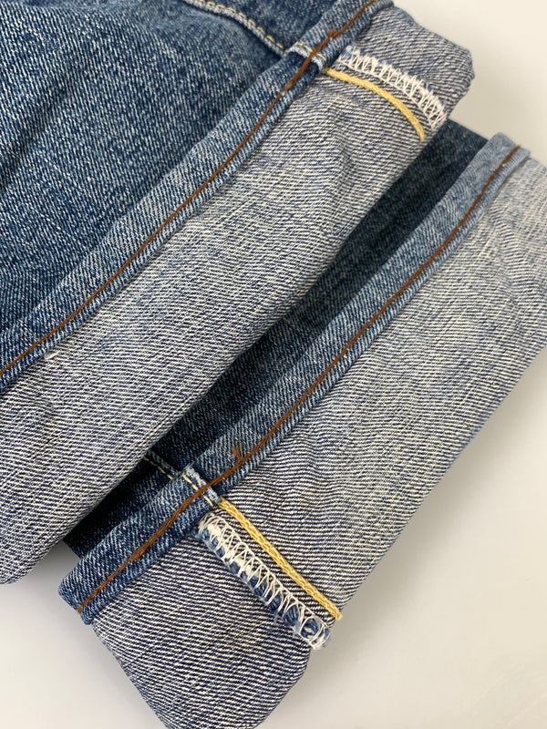 【中古品】【メンズ】 MONTANA HORSEMANS モンタナホースマンズ DENIM PANTS デニムパンツ ボトムス 156-260909-yn-04-min サイズ：W32 L34 カラー：インディゴ 万代Net店