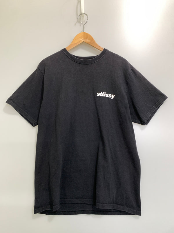 【中古品】【メンズ】 STUSSY ステューシー POPSICLE TEE ポプシクル ティー メンズ トップス 半袖Tシャツ 142-260908-KS-24-min サイズ：M カラー：ブラック 万代Net店