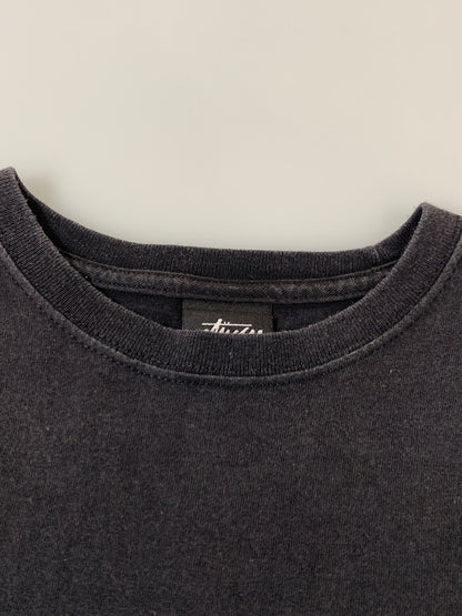 【中古品】【メンズ】 STUSSY ステューシー POPSICLE TEE ポプシクル ティー メンズ トップス 半袖Tシャツ 142-260908-KS-24-min サイズ：M カラー：ブラック 万代Net店