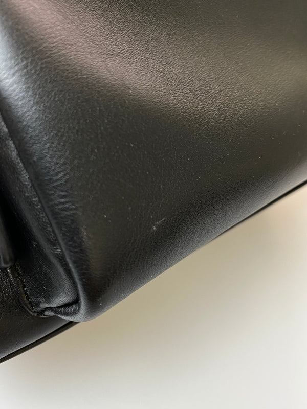 【中古品】【メンズ】 AGNES B アニエスベー LEATHER SHOULDER BAG レザーショルダーバッグ カバン 188-260909-yn-17-min カラー：ブラック 万代Net店