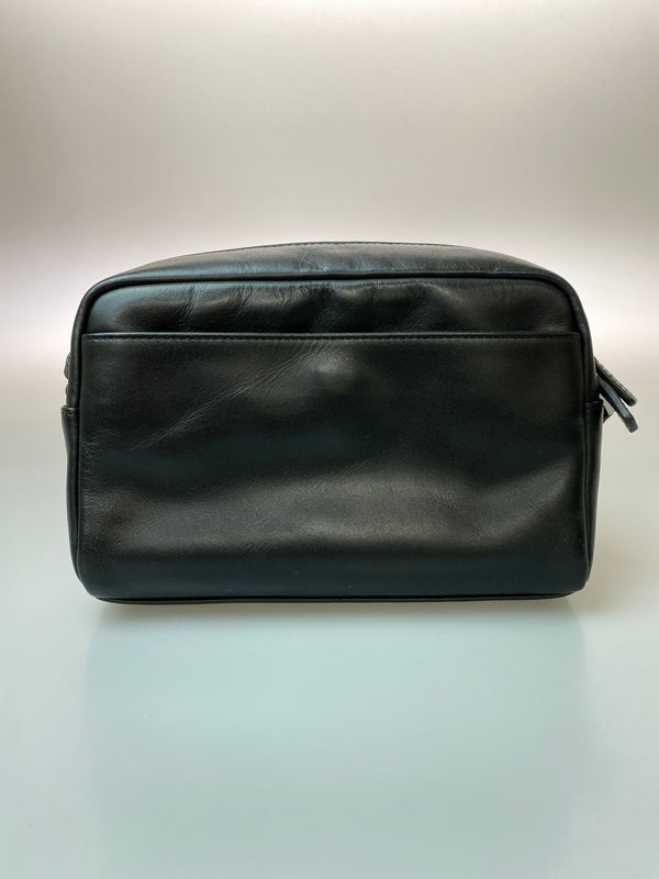 【中古品】【メンズ】 AGNES B アニエスベー LEATHER SHOULDER BAG レザーショルダーバッグ カバン 188-260909-yn-17-min カラー：ブラック 万代Net店