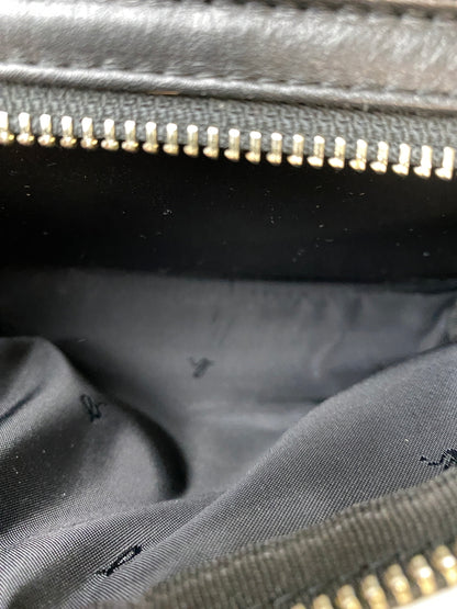 【中古品】【メンズ】 AGNES B アニエスベー LEATHER SHOULDER BAG レザーショルダーバッグ カバン 188-260909-yn-17-min カラー：ブラック 万代Net店