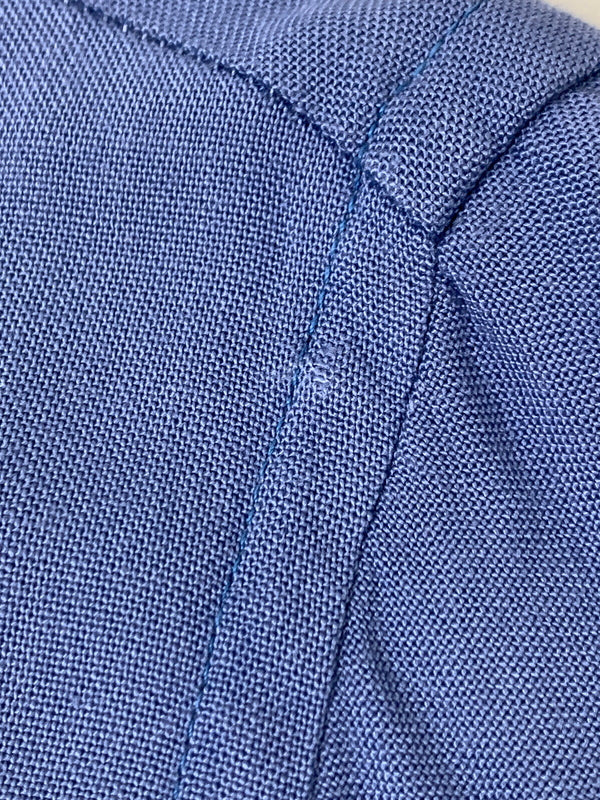 【中古品】【メンズ】 HILTON ヒルトン 60S USA製 BOWLING SHIRT 1960年代 ボウリングシャツ メンズ トップス 半袖シャツ 146-260908-KS-09-min サイズ：M カラー：ブルー 万代Net店