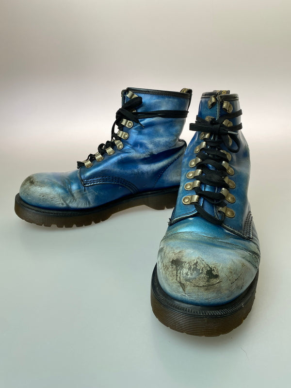 【現状渡し品】【メンズ】 DR.MARTENS ドクターマーチン BOOTS 8ホールブーツ 靴 164-260909-yn-12-min サイズ：表記不鮮明 下記参照 カラー：ブルー 万代Net店
