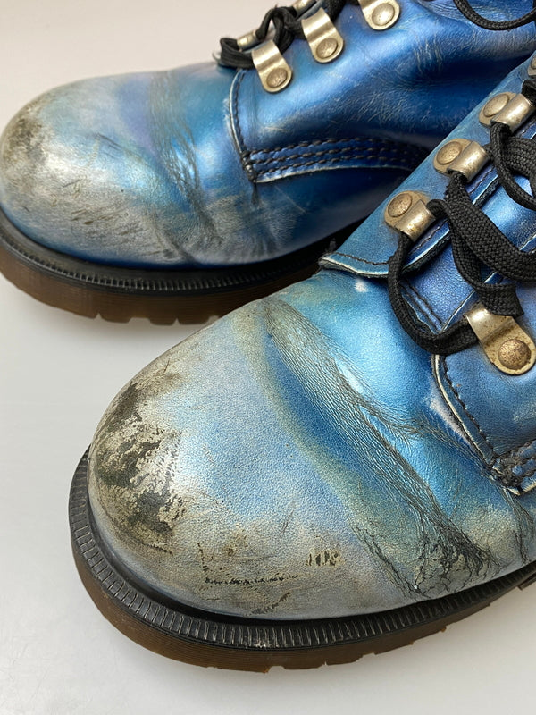 【現状渡し品】【メンズ】 DR.MARTENS ドクターマーチン BOOTS 8ホールブーツ 靴 164-260909-yn-12-min サイズ：表記不鮮明 下記参照 カラー：ブルー 万代Net店