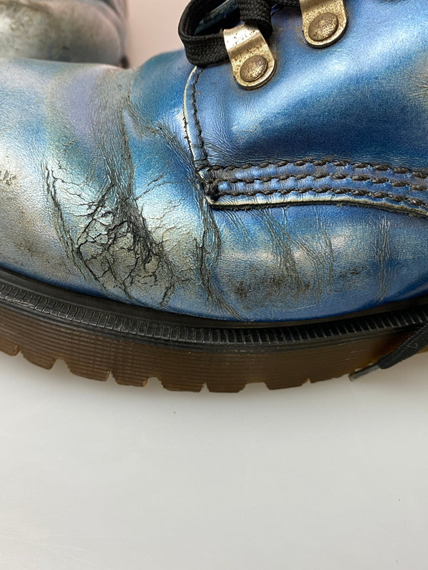 【現状渡し品】【メンズ】 DR.MARTENS ドクターマーチン BOOTS 8ホールブーツ 靴 164-260909-yn-12-min サイズ：表記不鮮明 下記参照 カラー：ブルー 万代Net店