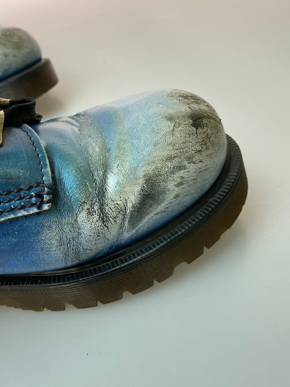 【現状渡し品】【メンズ】 DR.MARTENS ドクターマーチン BOOTS 8ホールブーツ 靴 164-260909-yn-12-min サイズ：表記不鮮明 下記参照 カラー：ブルー 万代Net店