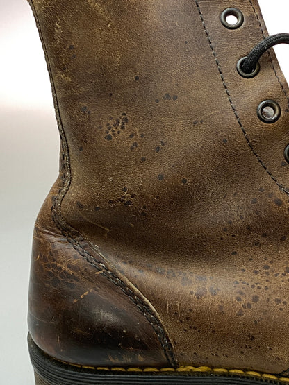 【現状渡し品】【メンズ】 DR.MARTENS ドクターマーチン BOOTS 7ホール レザーレースアップブーツ 靴 164-260909-yn-09-min サイズ：8 カラー：ブラウン 万代Net店
