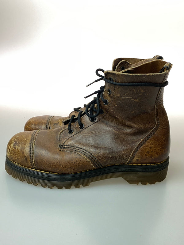 【現状渡し品】【メンズ】 DR.MARTENS ドクターマーチン BOOTS 7ホール レザーレースアップブーツ 靴 164-260909-yn-09-min サイズ：8 カラー：ブラウン 万代Net店