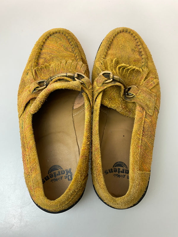 【中古品】【メンズ】 DR.MARTENS ドクターマーチン ADRIAN SNAFFLE エイドリアン スナッフル ローファー靴 164-260909-yn-13-min サイズ：UK9 カラー：カーキ 万代Net店
