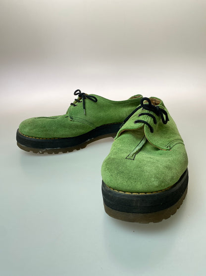 【現状渡し品】【メンズ】 DR.MARTENS ドクターマーチン スエード 3ホールシューズ 靴 164-260909-yn-10-min サイズ：10 カラー：グリーン系 万代Net店