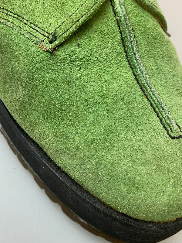 【現状渡し品】【メンズ】 DR.MARTENS ドクターマーチン スエード 3ホールシューズ 靴 164-260909-yn-10-min サイズ：10 カラー：グリーン系 万代Net店