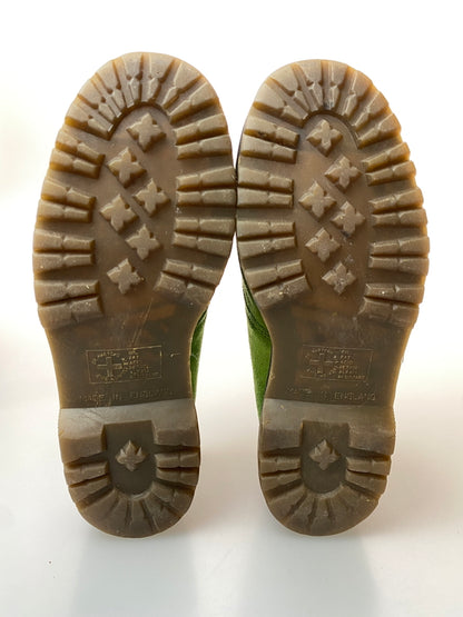 【現状渡し品】【メンズ】 DR.MARTENS ドクターマーチン スエード 3ホールシューズ 靴 164-260909-yn-10-min サイズ：10 カラー：グリーン系 万代Net店