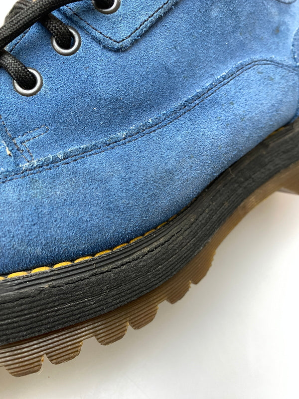 【中古品】【メンズ】 DR.MARTENS ドクターマーチン SUEDE PLATFORM SOLE スエード プラットフォーム ソール シューズ 靴 164-260909-yn-11-min サイズ：9 カラー：ブルー系 万代Net店