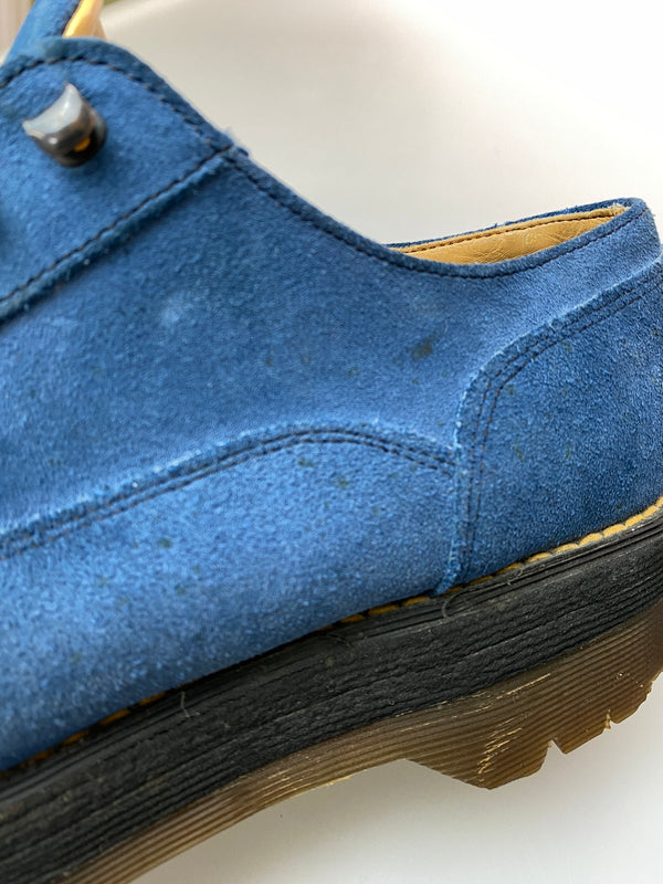 【中古品】【メンズ】 DR.MARTENS ドクターマーチン SUEDE PLATFORM SOLE スエード プラットフォーム ソール シューズ 靴 164-260909-yn-11-min サイズ：9 カラー：ブルー系 万代Net店
