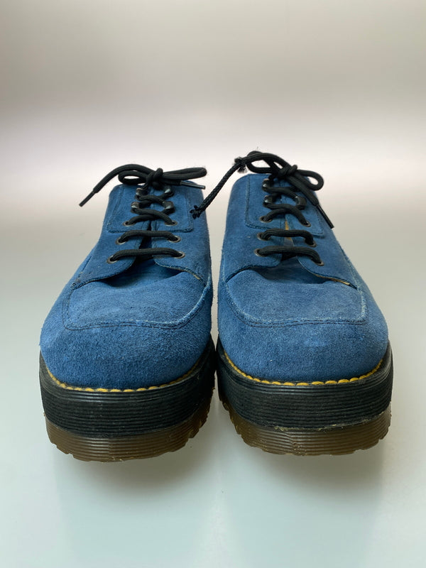 【中古品】【メンズ】 DR.MARTENS ドクターマーチン SUEDE PLATFORM SOLE スエード プラットフォーム ソール シューズ 靴 164-260909-yn-11-min サイズ：9 カラー：ブルー系 万代Net店
