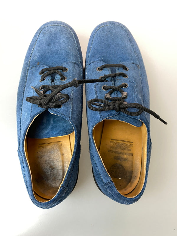 【中古品】【メンズ】 DR.MARTENS ドクターマーチン SUEDE PLATFORM SOLE スエード プラットフォーム ソール シューズ 靴 164-260909-yn-11-min サイズ：9 カラー：ブルー系 万代Net店