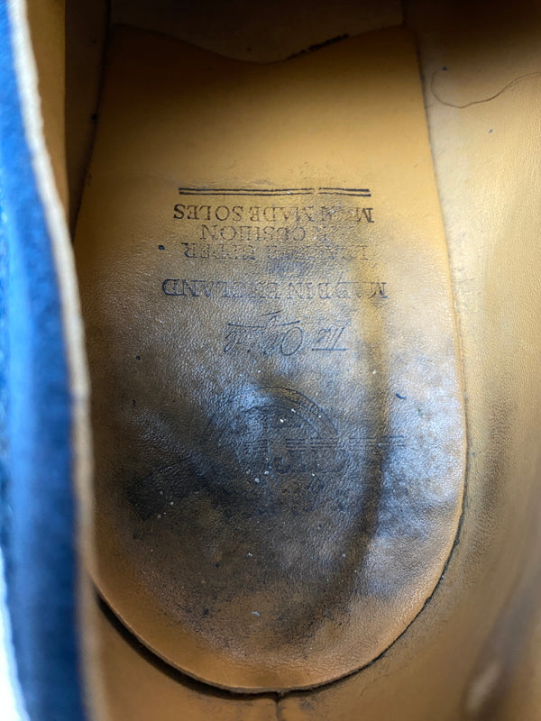 【中古品】【メンズ】 DR.MARTENS ドクターマーチン SUEDE PLATFORM SOLE スエード プラットフォーム ソール シューズ 靴 164-260909-yn-11-min サイズ：9 カラー：ブルー系 万代Net店