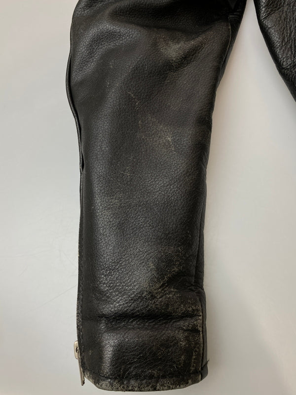 【中古品】【メンズ】 HORN WORKS ホーンワークス DOUBLE RIDERS JACKET ダブルライダースジャケット アウター 145-260909-yn-31-min サイズ：M カラー：ブラック 万代Net店