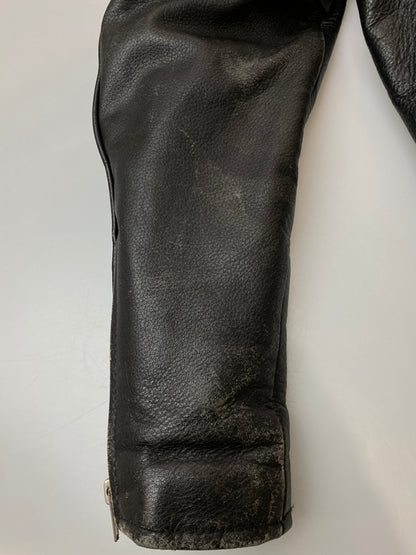 【中古品】【メンズ】 HORN WORKS ホーンワークス DOUBLE RIDERS JACKET ダブルライダースジャケット アウター 145-260909-yn-31-min サイズ：M カラー：ブラック 万代Net店