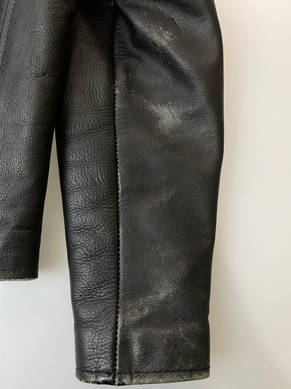 【中古品】【メンズ】 HORN WORKS ホーンワークス DOUBLE RIDERS JACKET ダブルライダースジャケット アウター 145-260909-yn-31-min サイズ：M カラー：ブラック 万代Net店