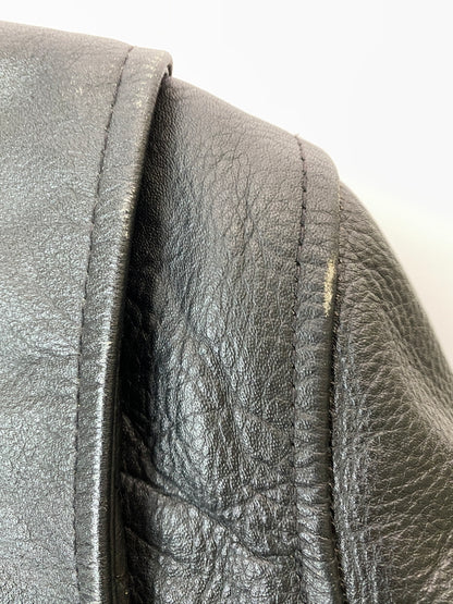 【中古品】【メンズ】 HORN WORKS ホーンワークス DOUBLE RIDERS JACKET ダブルライダースジャケット アウター 145-260909-yn-31-min サイズ：M カラー：ブラック 万代Net店