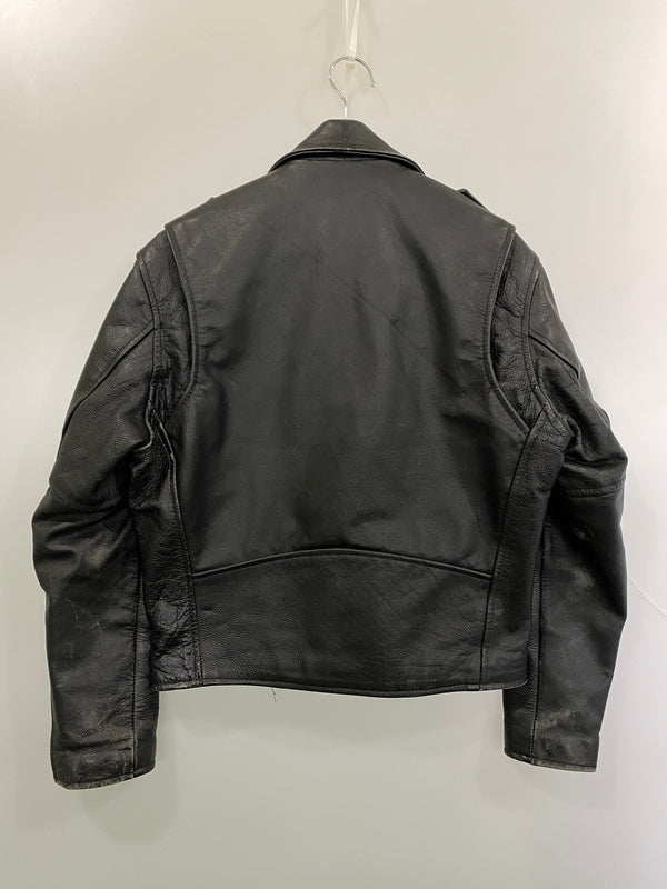 【中古品】【メンズ】 HORN WORKS ホーンワークス DOUBLE RIDERS JACKET ダブルライダースジャケット アウター 145-260909-yn-31-min サイズ：M カラー：ブラック 万代Net店