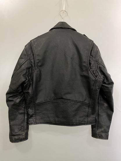 【中古品】【メンズ】 HORN WORKS ホーンワークス DOUBLE RIDERS JACKET ダブルライダースジャケット アウター 145-260909-yn-31-min サイズ：M カラー：ブラック 万代Net店