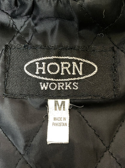 【中古品】【メンズ】 HORN WORKS ホーンワークス DOUBLE RIDERS JACKET ダブルライダースジャケット アウター 145-260909-yn-31-min サイズ：M カラー：ブラック 万代Net店