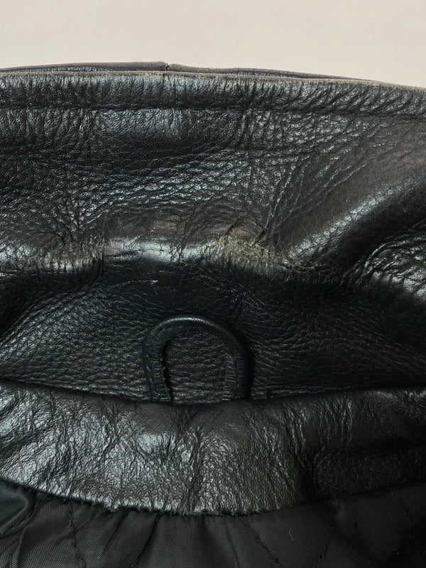 【中古品】【メンズ】 HORN WORKS ホーンワークス DOUBLE RIDERS JACKET ダブルライダースジャケット アウター 145-260909-yn-31-min サイズ：M カラー：ブラック 万代Net店