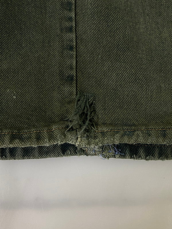 【中古品】【メンズ】 LEVI'S リーバイス 90S USA製 SILVER TAB BAGGY DENIM 90年代 アメリカ製 シルバータブ バギー デニム デニムパンツ ボトムス 157-260909-jt-19-min サイズ：W34 L34 カラー：グリーン 万代Net店