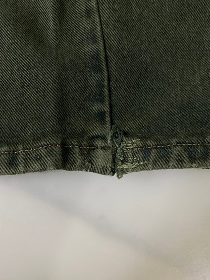 【中古品】【メンズ】 LEVI'S リーバイス 90S USA製 SILVER TAB BAGGY DENIM 90年代 アメリカ製 シルバータブ バギー デニム デニムパンツ ボトムス 157-260909-jt-19-min サイズ：W34 L34 カラー：グリーン 万代Net店