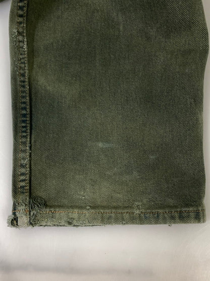【中古品】【メンズ】 LEVI'S リーバイス 90S USA製 SILVER TAB BAGGY DENIM 90年代 アメリカ製 シルバータブ バギー デニム デニムパンツ ボトムス 157-260909-jt-19-min サイズ：W34 L34 カラー：グリーン 万代Net店