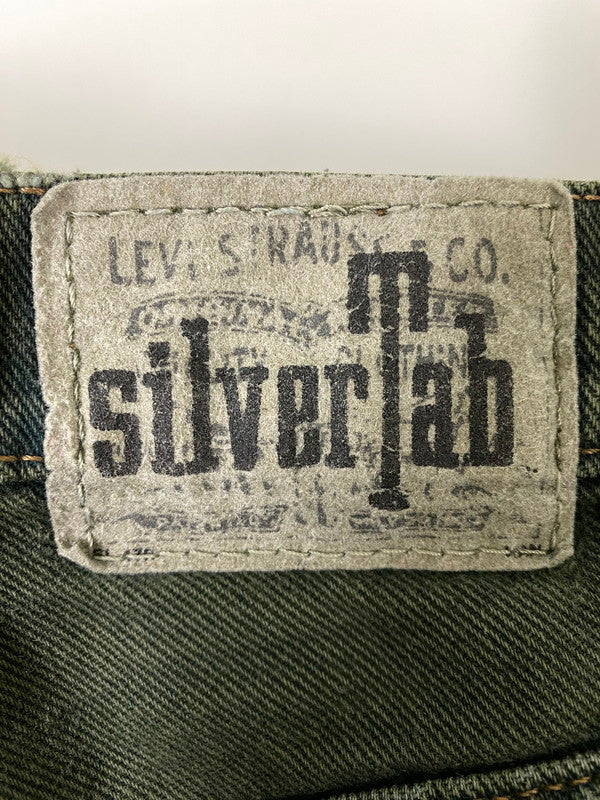 【中古品】【メンズ】 LEVI'S リーバイス 90S USA製 SILVER TAB BAGGY DENIM 90年代 アメリカ製 シルバータブ バギー デニム デニムパンツ ボトムス 157-260909-jt-19-min サイズ：W34 L34 カラー：グリーン 万代Net店