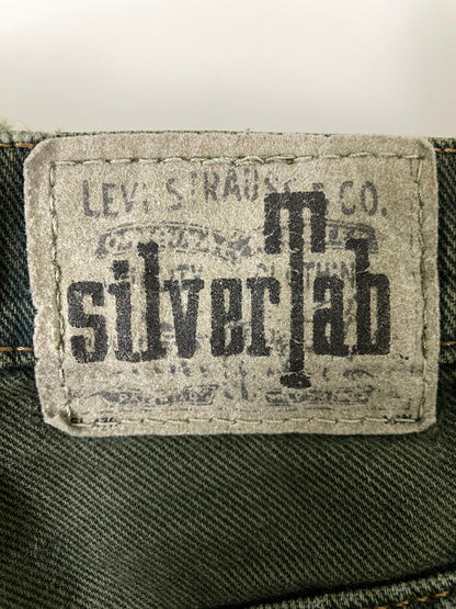【中古品】【メンズ】 LEVI'S リーバイス 90S USA製 SILVER TAB BAGGY DENIM 90年代 アメリカ製 シルバータブ バギー デニム デニムパンツ ボトムス 157-260909-jt-19-min サイズ：W34 L34 カラー：グリーン 万代Net店